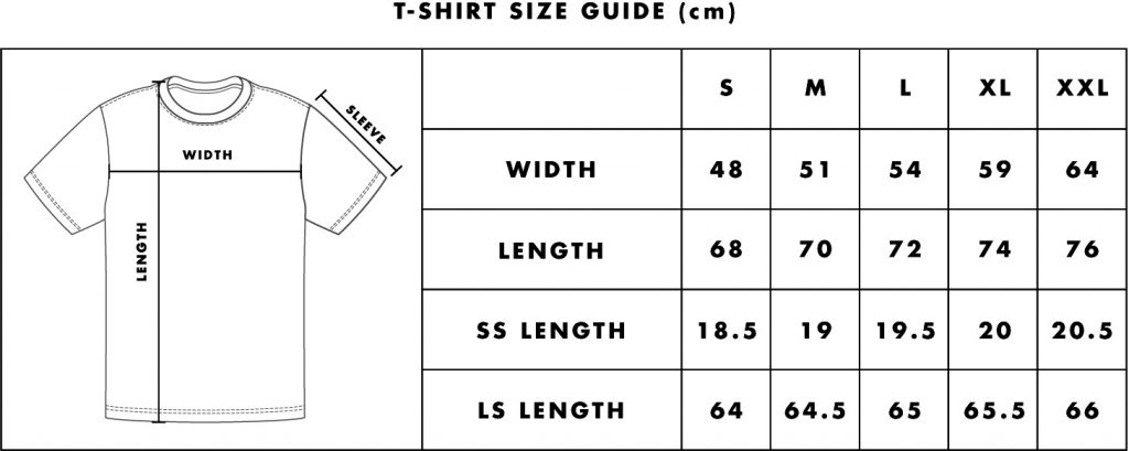 sizing0chart - Australian Paddle Sports