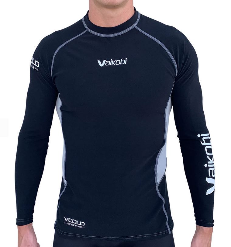 Vaikobi V Cold L/S Hydroflex Top-Black/Silver-Unisex