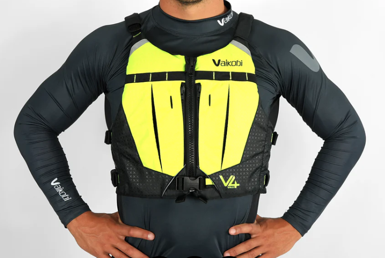 Vaikobi V4 PFD Level 50 Ocean Racing- Fluro Yellow/Black