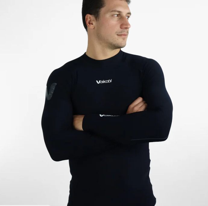 Vaikobi V Cold L/S Hydroflex Top - Black - Unisex
