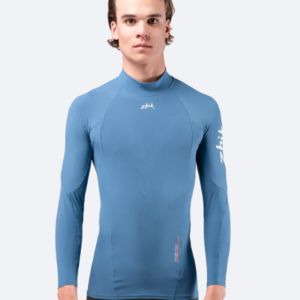 Zhik Mens XWR™ Pro UPF50+ Long Sleeve Water Repellent Top- Deep Blue
