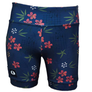 Funky Pants High Waist Short - Midnight Florette