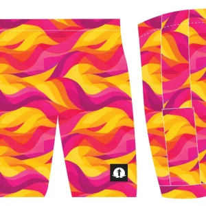 Funky Pants High Waist Short - She's On Fire