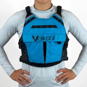 Vaikobi VXPII Race PFD Level 50 Ocean Racing- Cyan/Black